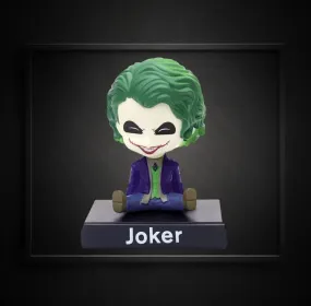 Batman Joker Purple Bobblehead For Car, Desk, Study Table | 10 Cms