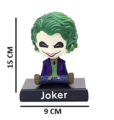 Batman Joker Purple Bobblehead For Car, Desk, Study Table | 10 Cms