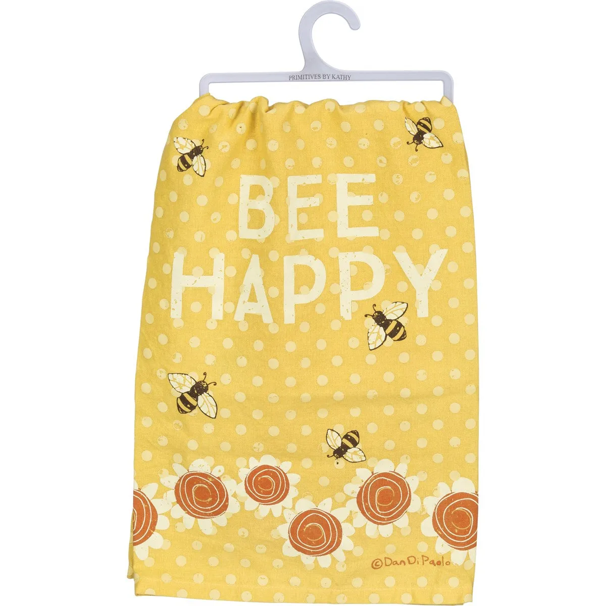 Bee Happy Kitchen Towel