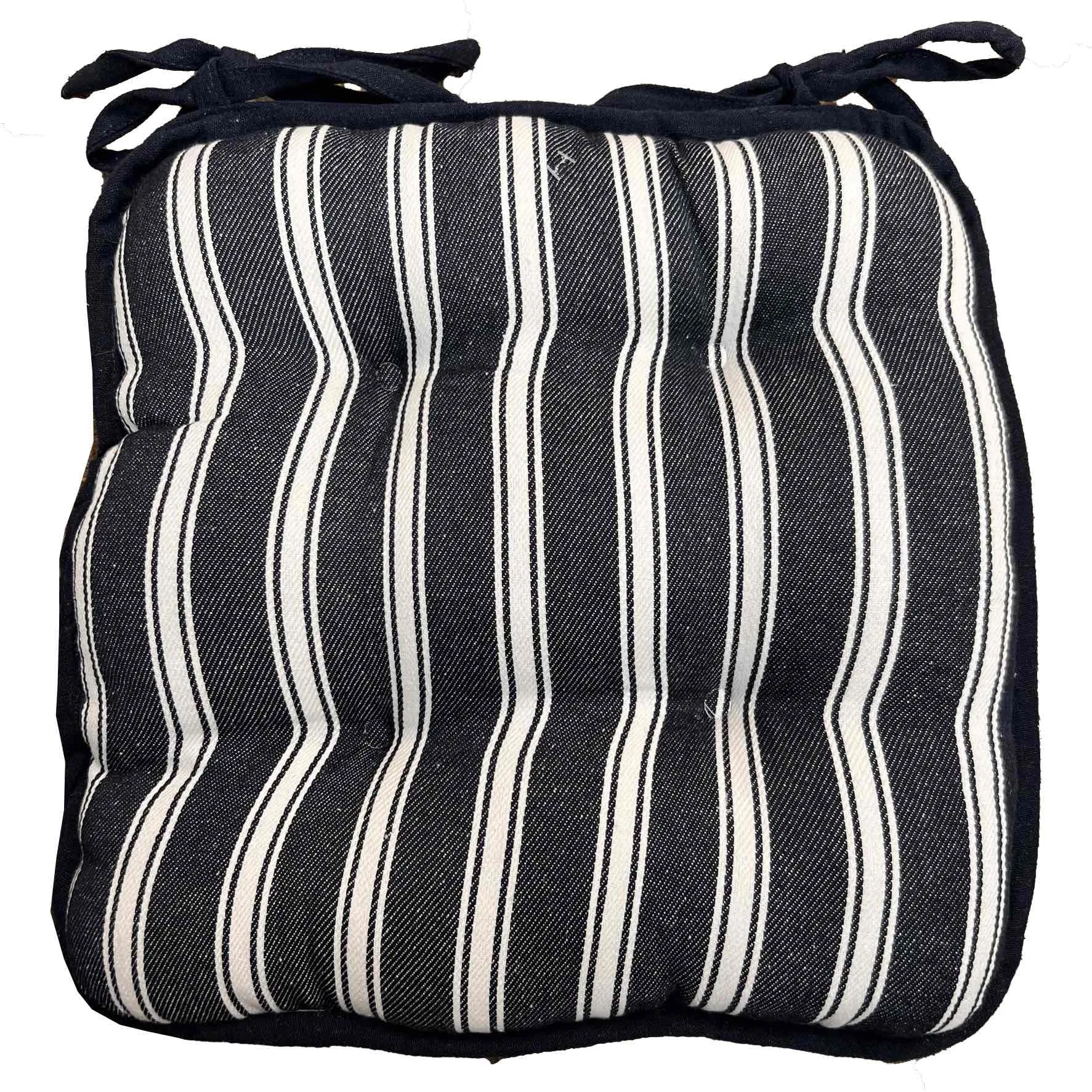 Bellissimo Navy Stripe Seat Pad