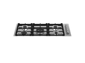 Bertazzoni MAST365QXE 36" Drop-In Gas Cooktop 5 Burners