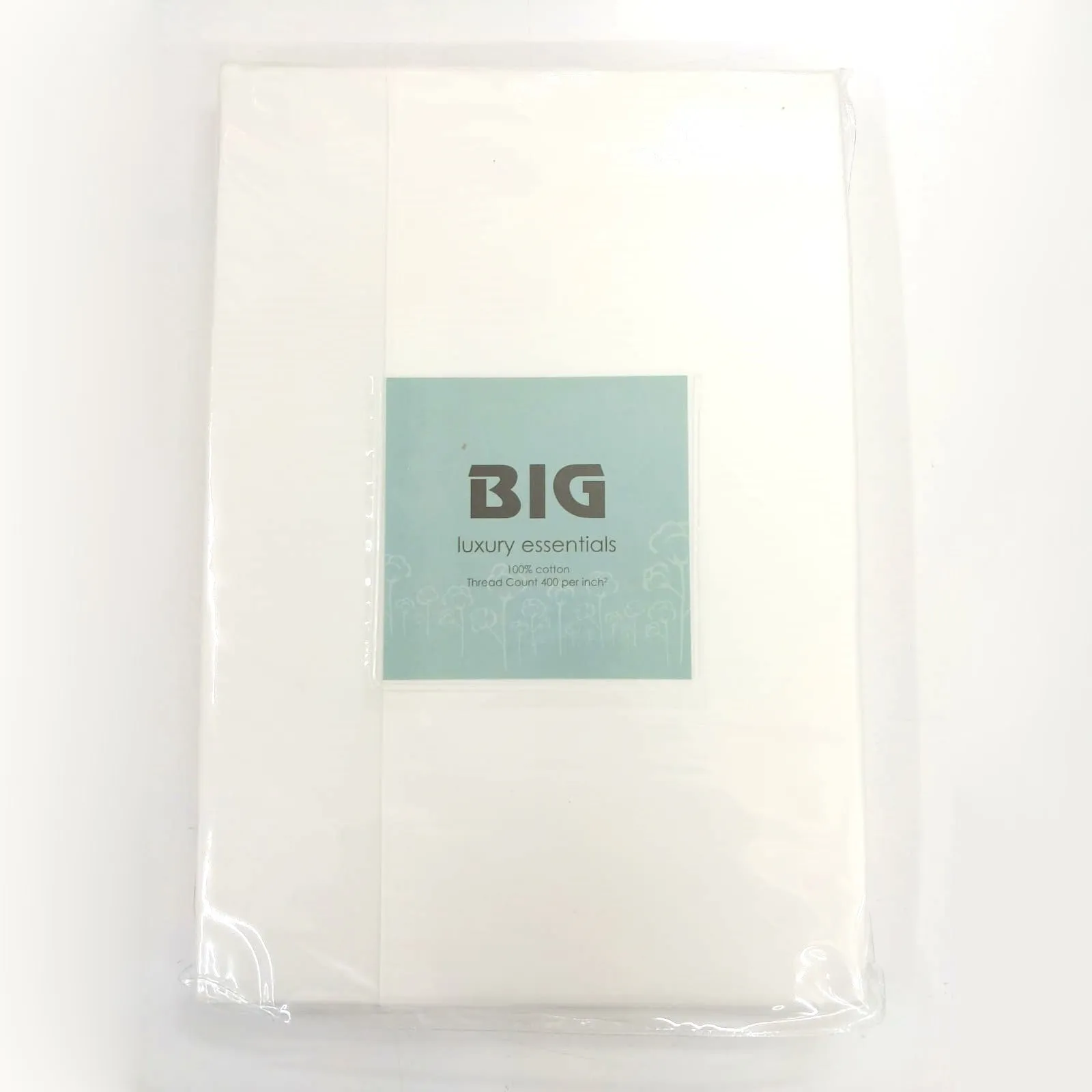 BIG Living Quilt Covers/ Pillow Case, White