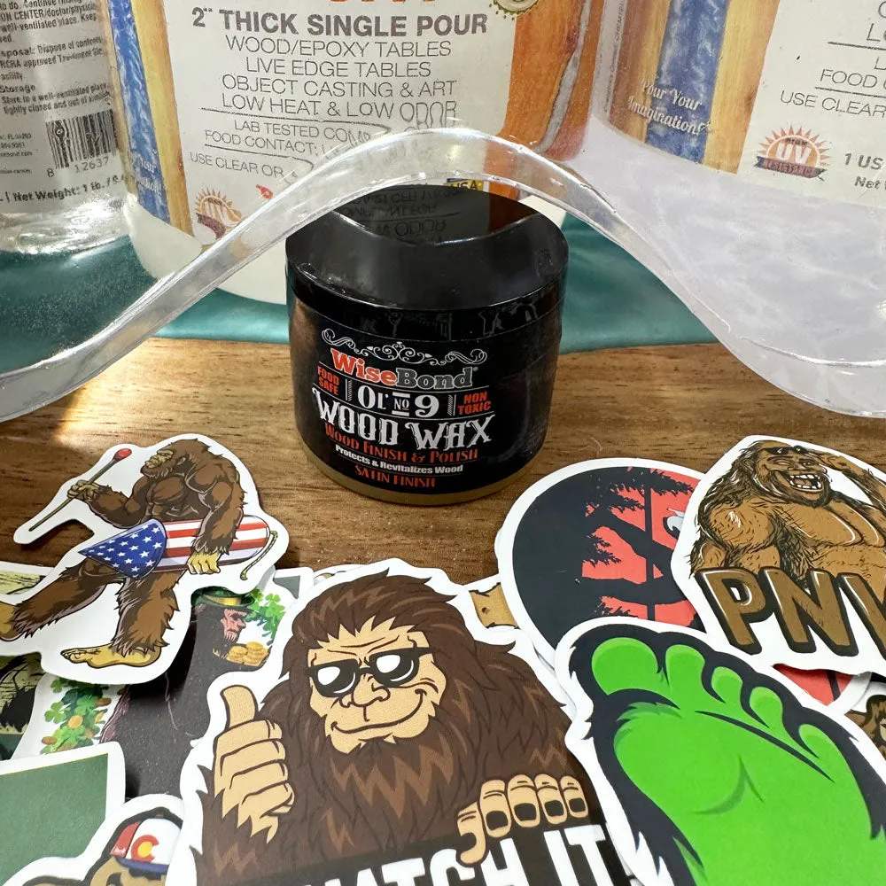 Bigfoot Commemorative Sighting Deep Pour Epoxy Kit