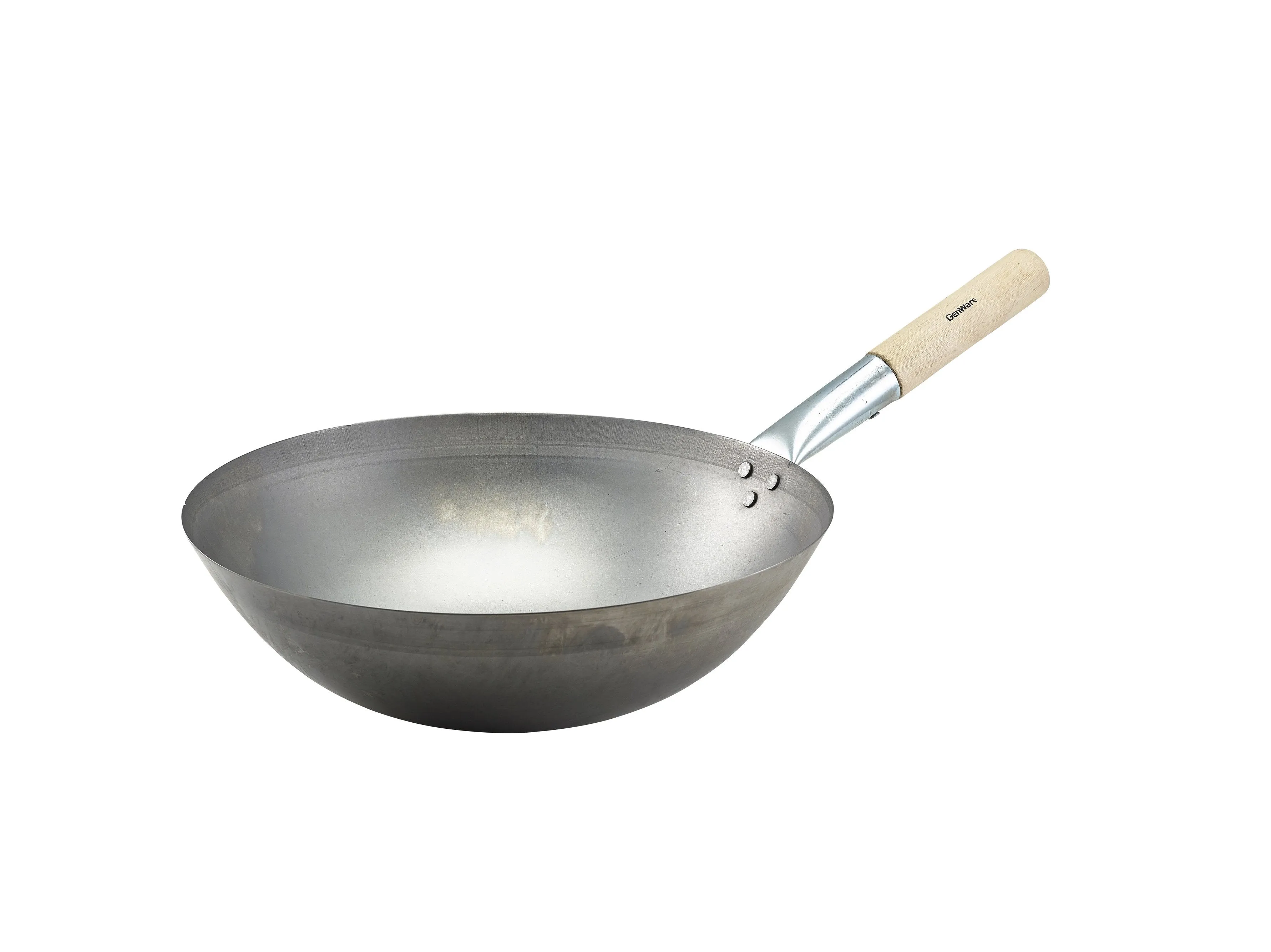 Black Iron Wok Round Base 14"/35.6cm