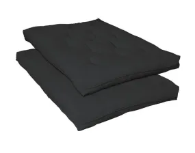 Black Premium Innerspring Futon Pad