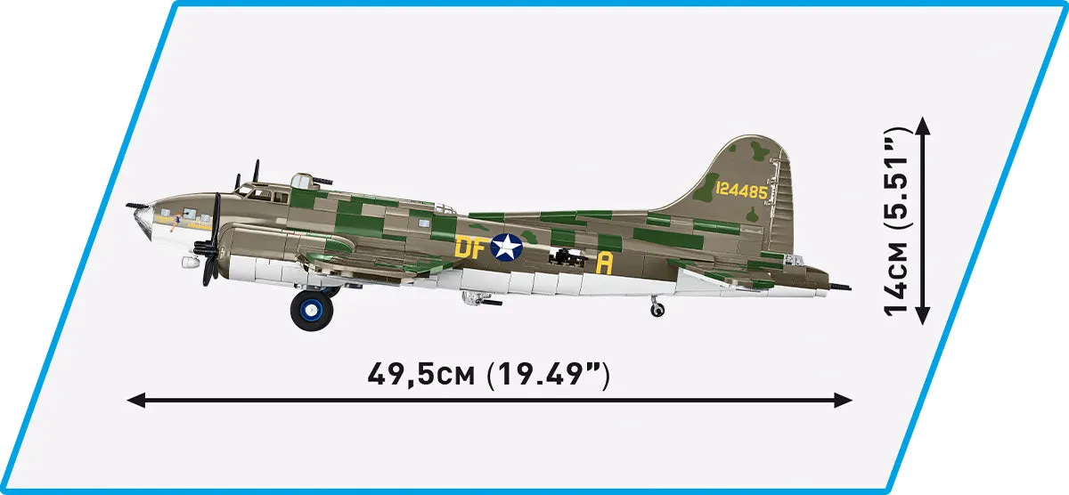 Boeing B-17F Flying Fortress “Memphis Belle”, 1/48 Scale 1376 Piece Block Kit