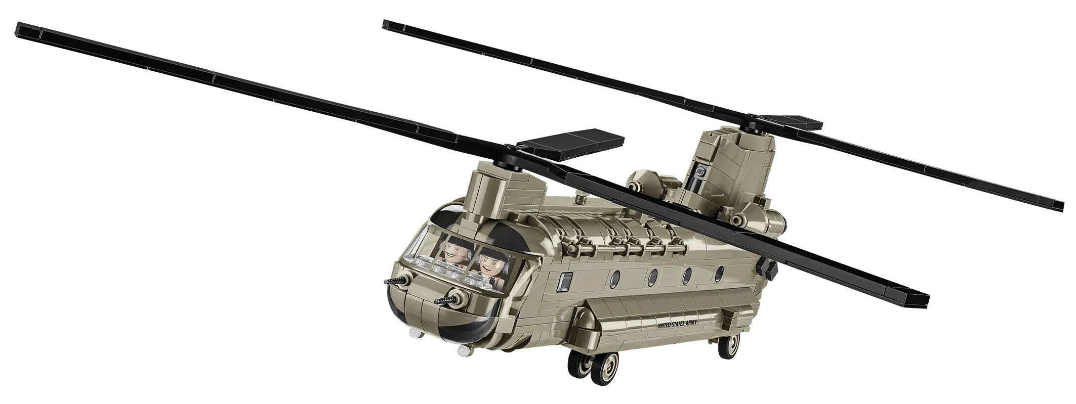 Boeing CH-47 Chinook Helicopter 815 Piece Block Kit