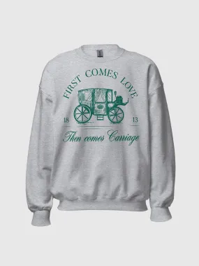 Bridgerton Then Comes Carriage Crewneck Sweatshirt