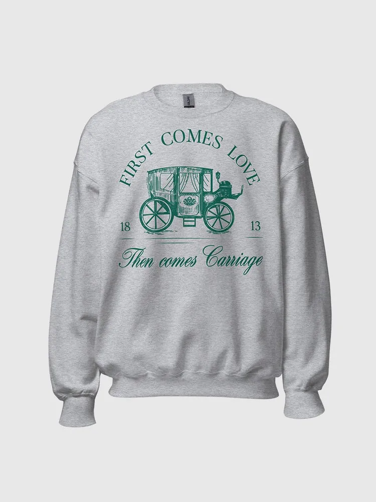 Bridgerton Then Comes Carriage Crewneck Sweatshirt