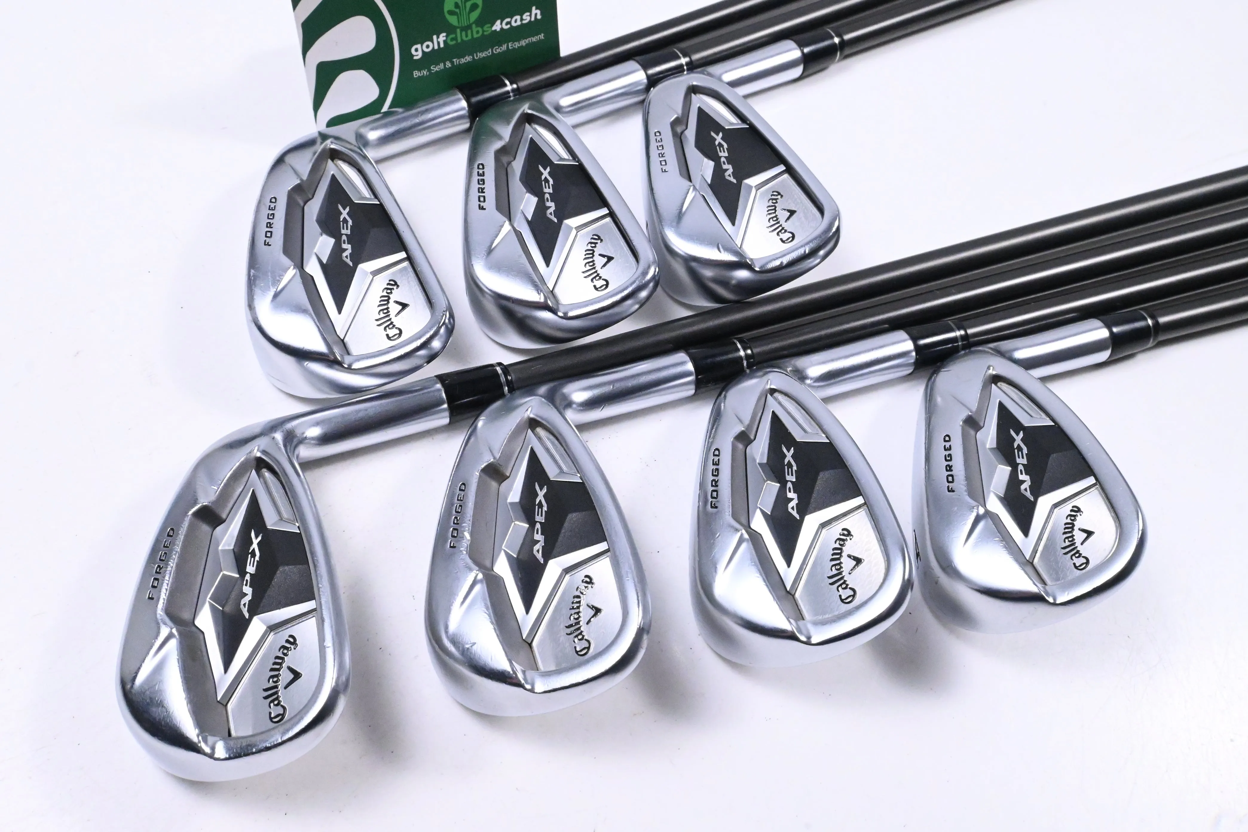 Callaway Apex CF 19 Irons / 5-PW GW / Senior Flex UST Recoil ES SmacWrap 760