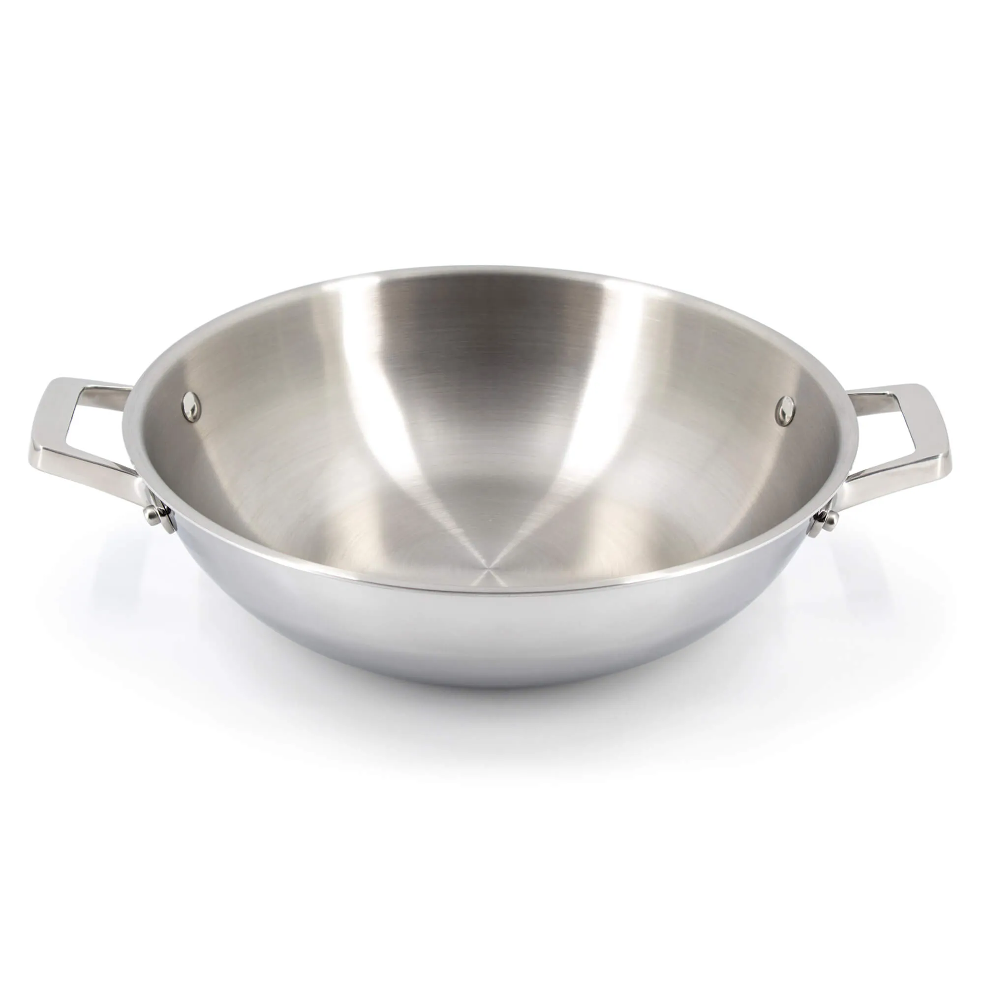 Canadian Professional Stainless Steel Clad Wok