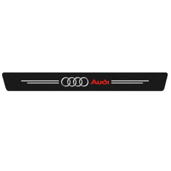 Carbon Car Door Sills Stickers