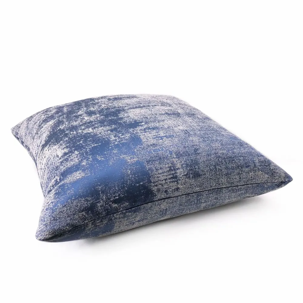 Cerruto Modern Cobalt Blue Tonal Pillow Cover