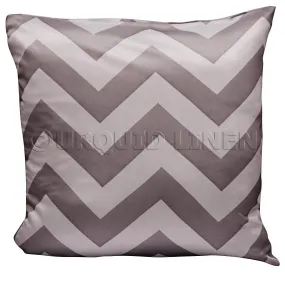 Chevron Print (Lamour) Throw Pillow