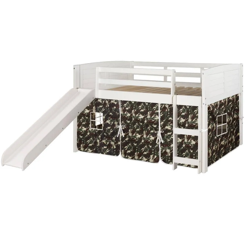 Christopher Camo Kid's Bed with Slide