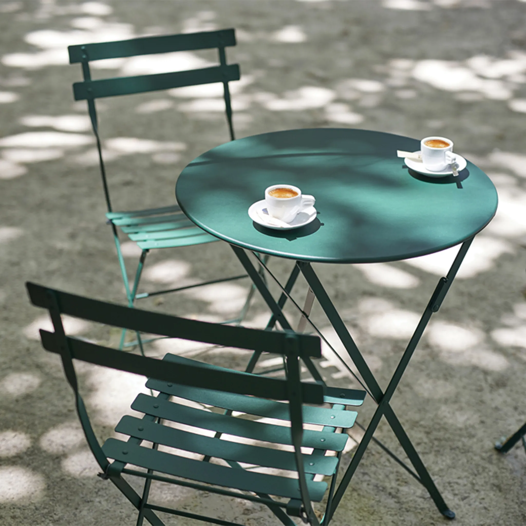 Clearance Bistro Round Folding Table / ø117cm / Capucine by Fermob