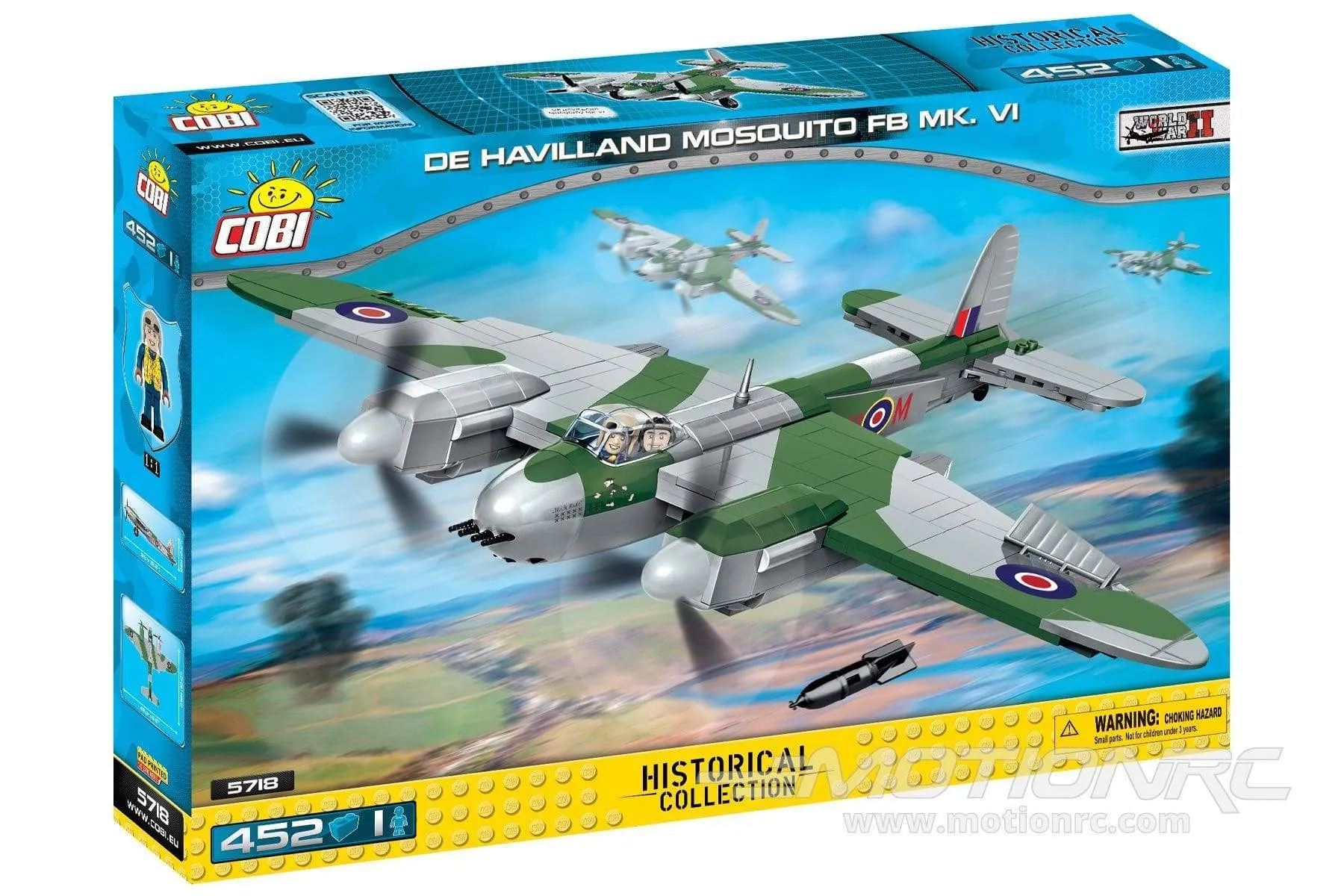 COBI DeHavilland Mosquito Mk.VI Aircraft Building Block Set