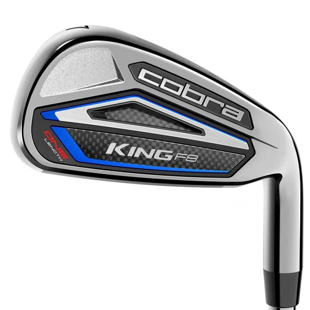 Cobra King F8 ONE Length Irons - Steel