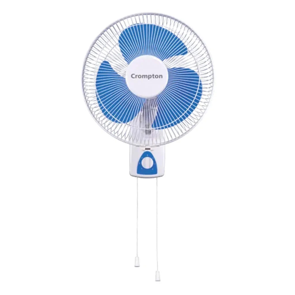 Crompton High Speed Wind Flo Wall Mounted Fan 300mm White