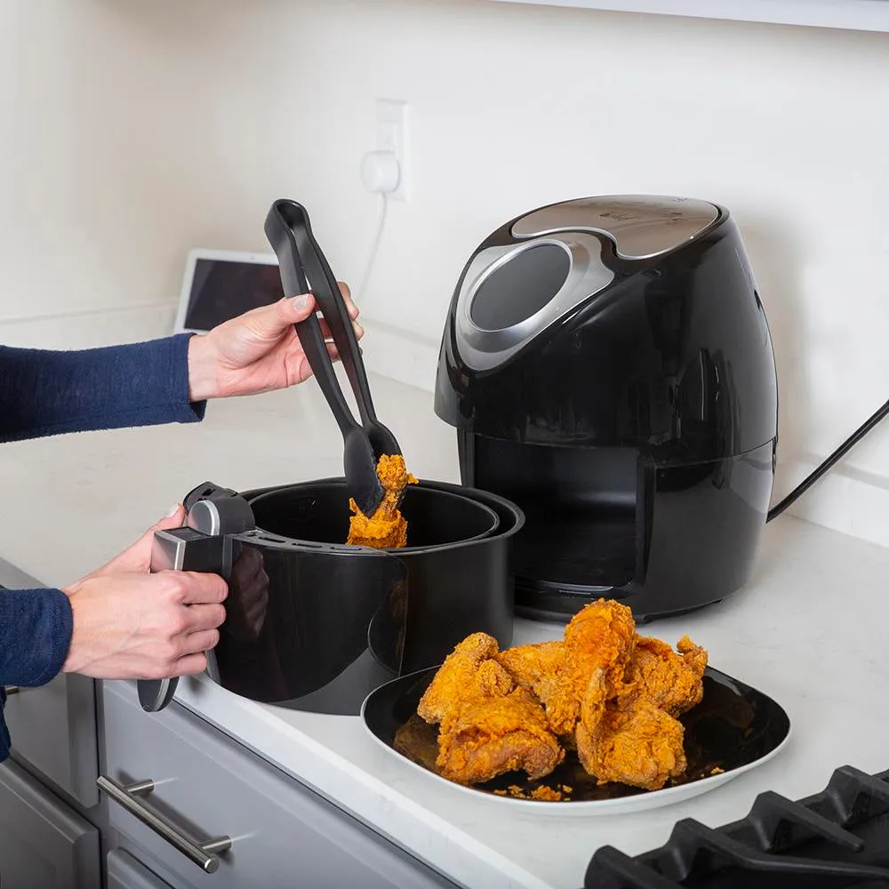 Deco Chef 3.7QT Electric Oil-Free Digital Air Fryer for Healthy Frying - Open Box