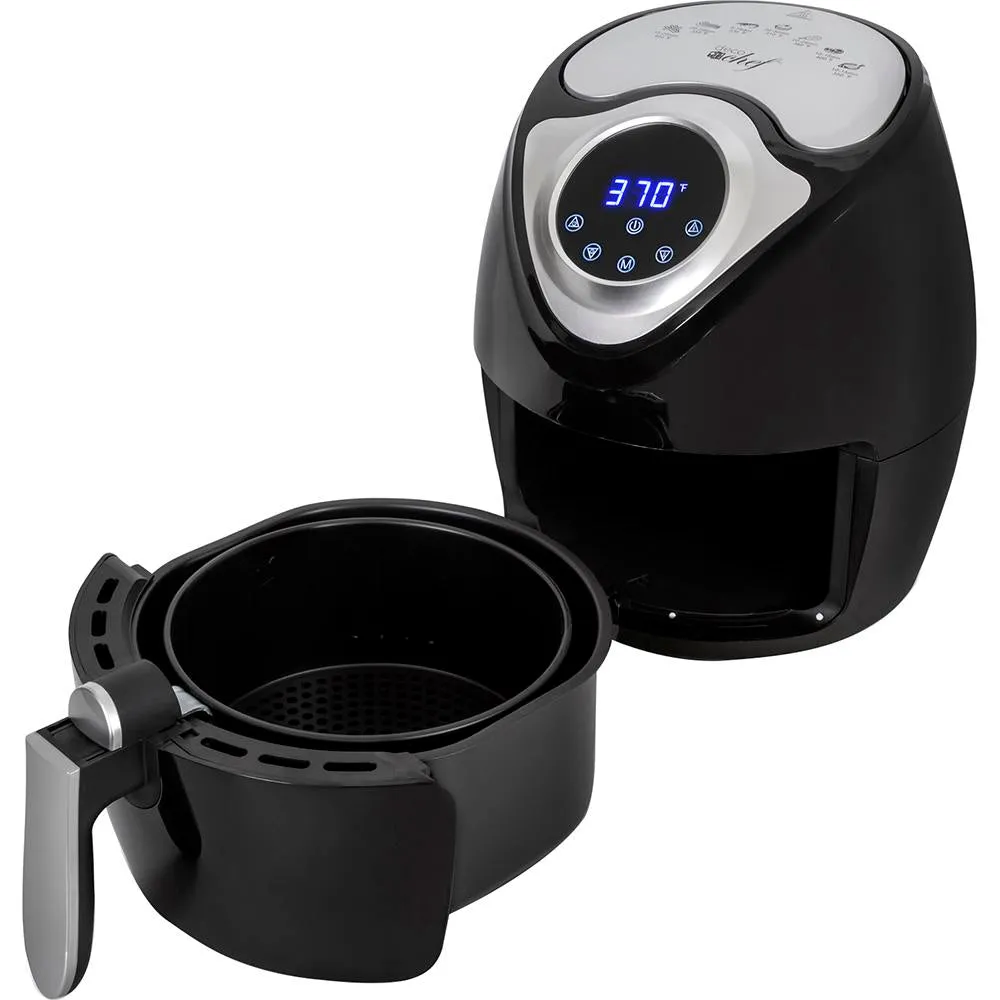 Deco Chef 3.7QT Electric Oil-Free Digital Air Fryer for Healthy Frying - Open Box