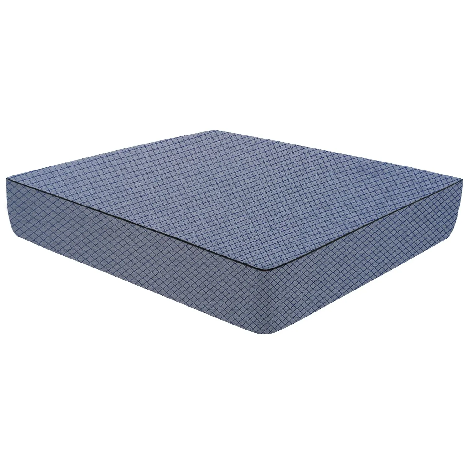 DECOR VILLAGE | Single Size | Orthopedic Mattress Memory Foam Mattress, Mattress Single Bed, 5-Inch Bed Mattress, Single Size Mattress (72x36x5 Inches, Medium Firm) - Navy Blue