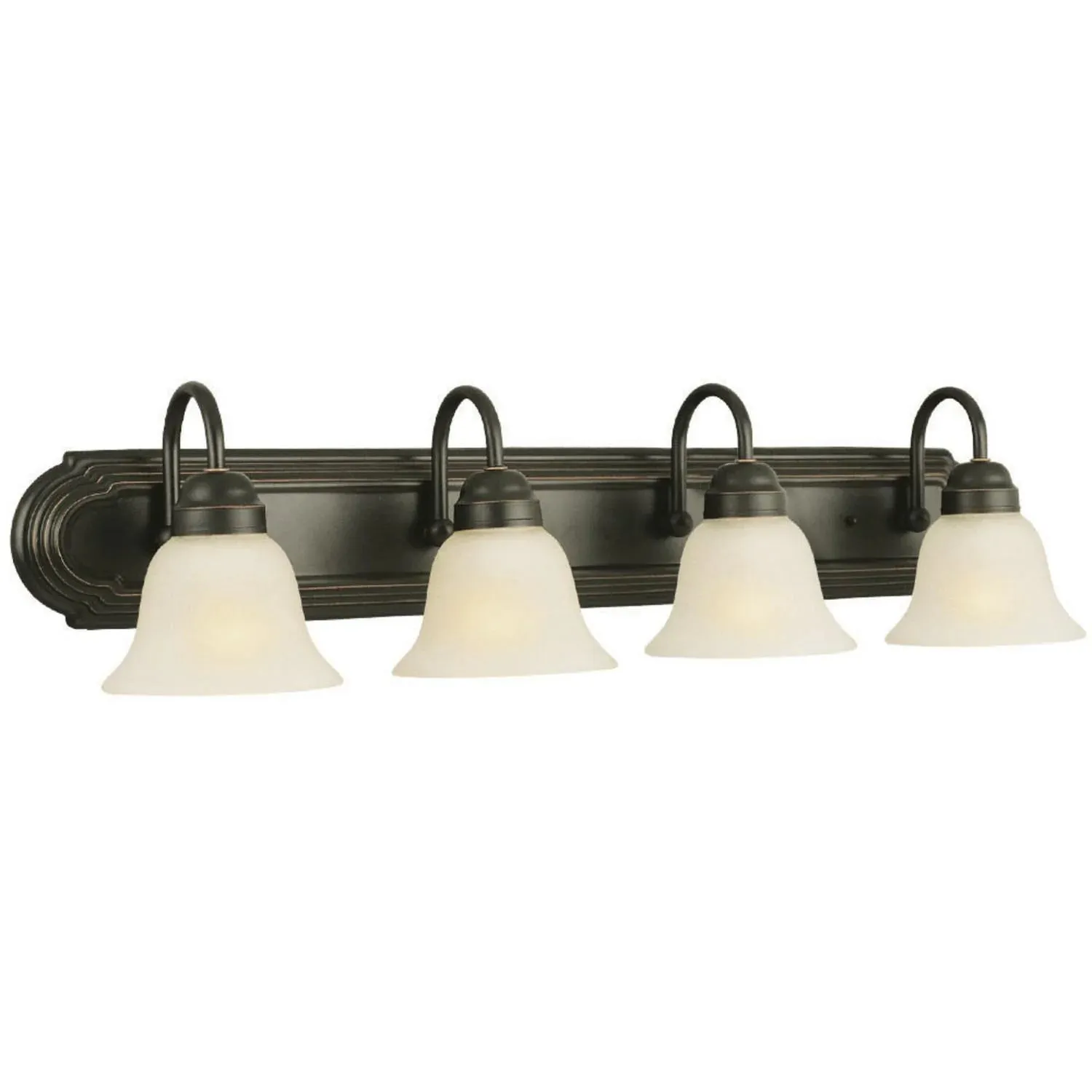 Design House Allante Vanity Light in Oil-Rubbed Bronze, 4-Light