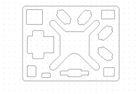 DJI Phantom 4 Drone Foam Insert for Pelican Case 1620