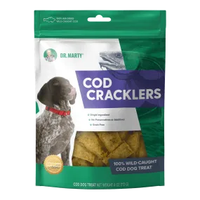 Dr. Marty Cod Cracklers 100% Air-Dried Wild-Caught Cod Treats