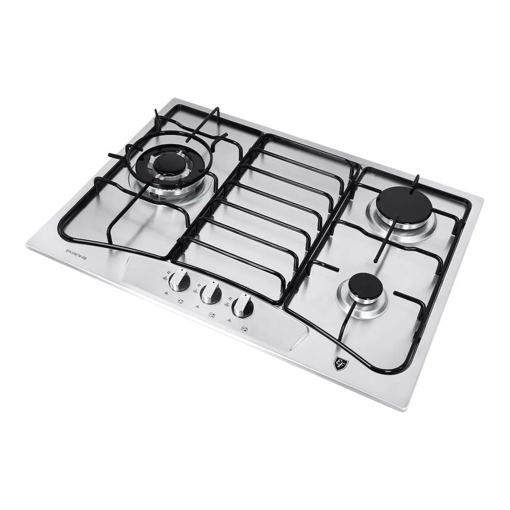 EF EFH3760 68cm 3-Burner Gas Hob (EFH 3760 TN VSB)