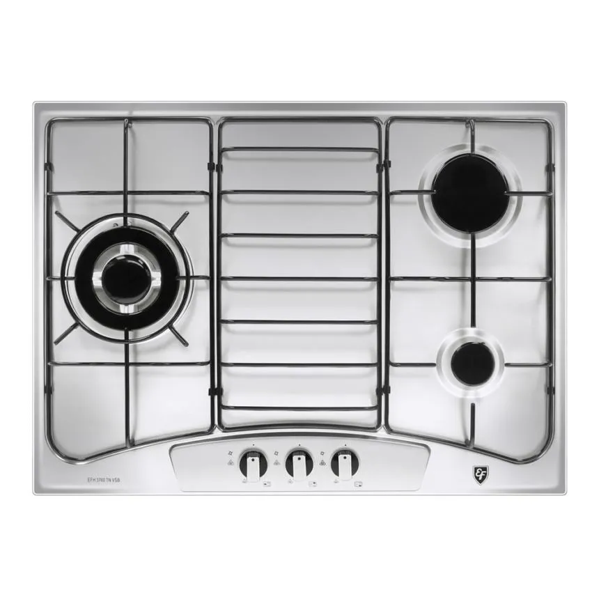 EF EFH3760 68cm 3-Burner Gas Hob (EFH 3760 TN VSB)