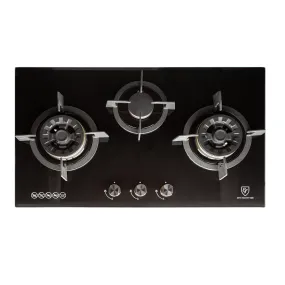 EFH7635WTVGB 78CM 3-BURNER GAS HOB