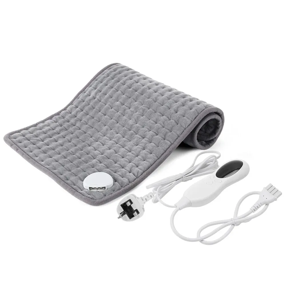 Electric Heating Pad - Massaging Weighted Heating Pad 59x30cm