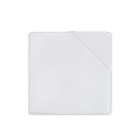 Fitted Sheet Molton 50x90cm - White