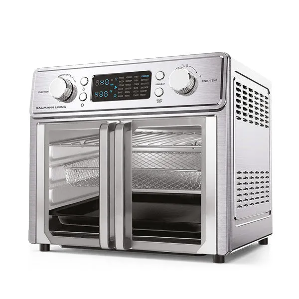 French Door Air Fryer with Rotisserie