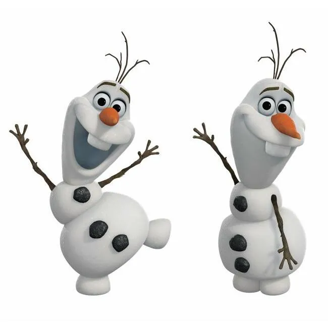 Frozen Olaf the Snow Man Wall Decals