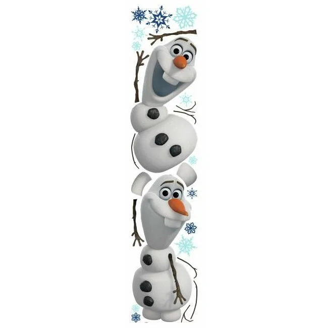 Frozen Olaf the Snow Man Wall Decals