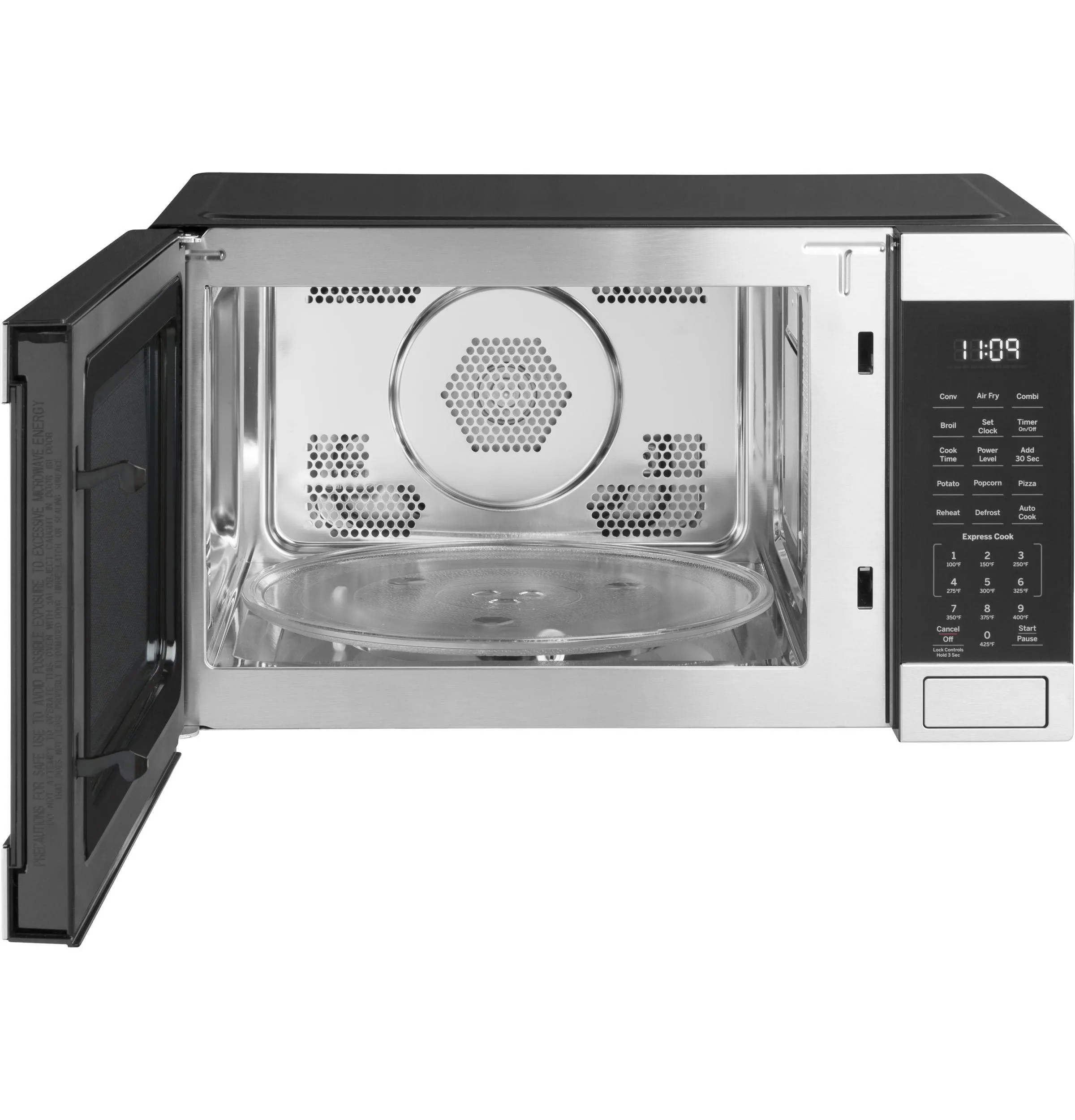 GE® 1.0 Cu. Ft. Capacity Countertop Convection Microwave Oven with Air Fry