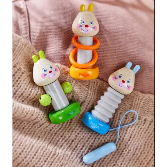 HABA Bunny rattle Ring-a-Ding-Ding