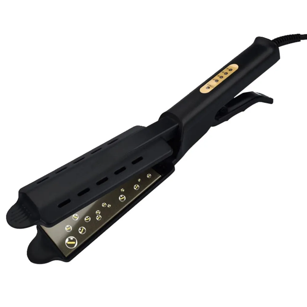 Hair Straightener Four-gear temperature adjustment Ceramic Tourmaline Ionic Flat Iron Hair Straightener