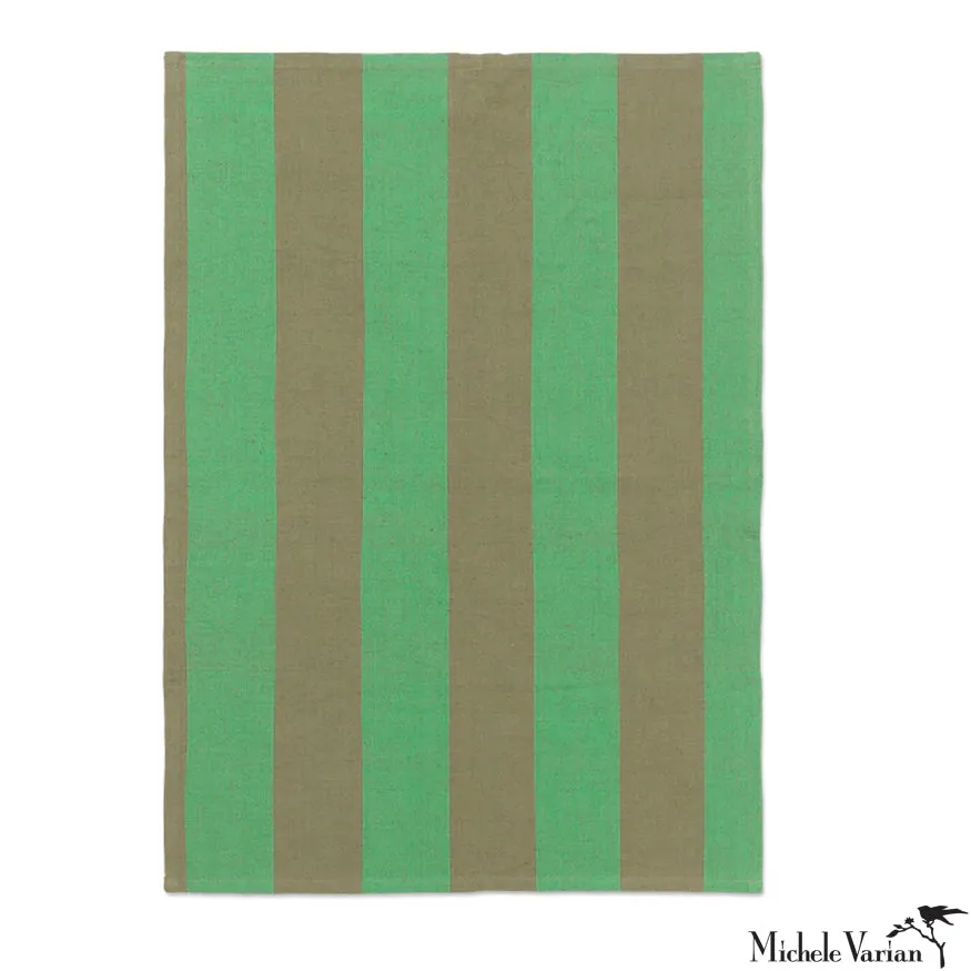 Hale Tea Towel Olive Green