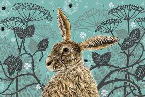 Hare Tea Towel