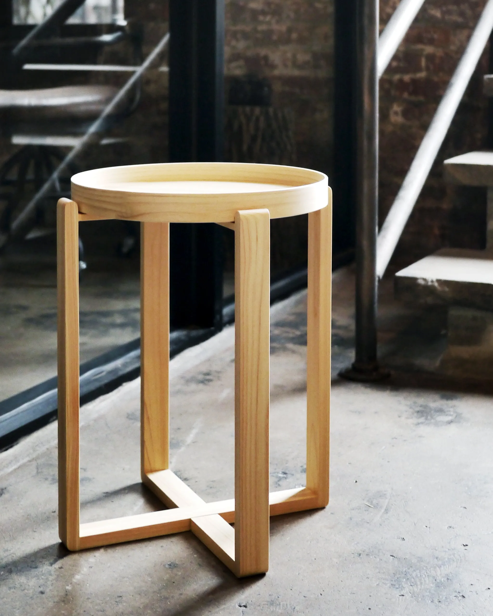 Hinoki Magewa Tray Table - Slim '350'