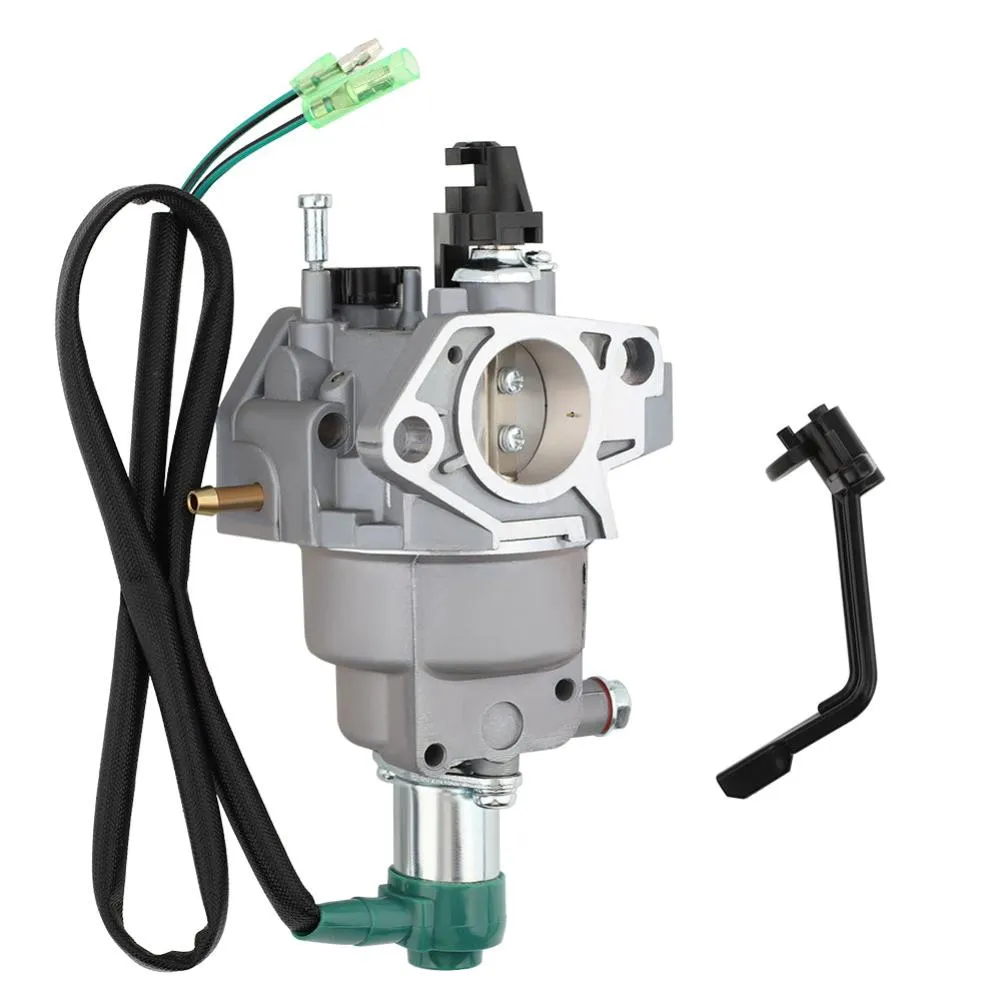 Hipa Manual Choke Carburetor Kit/ Solenoid for Honda GX340 GX390 Generator