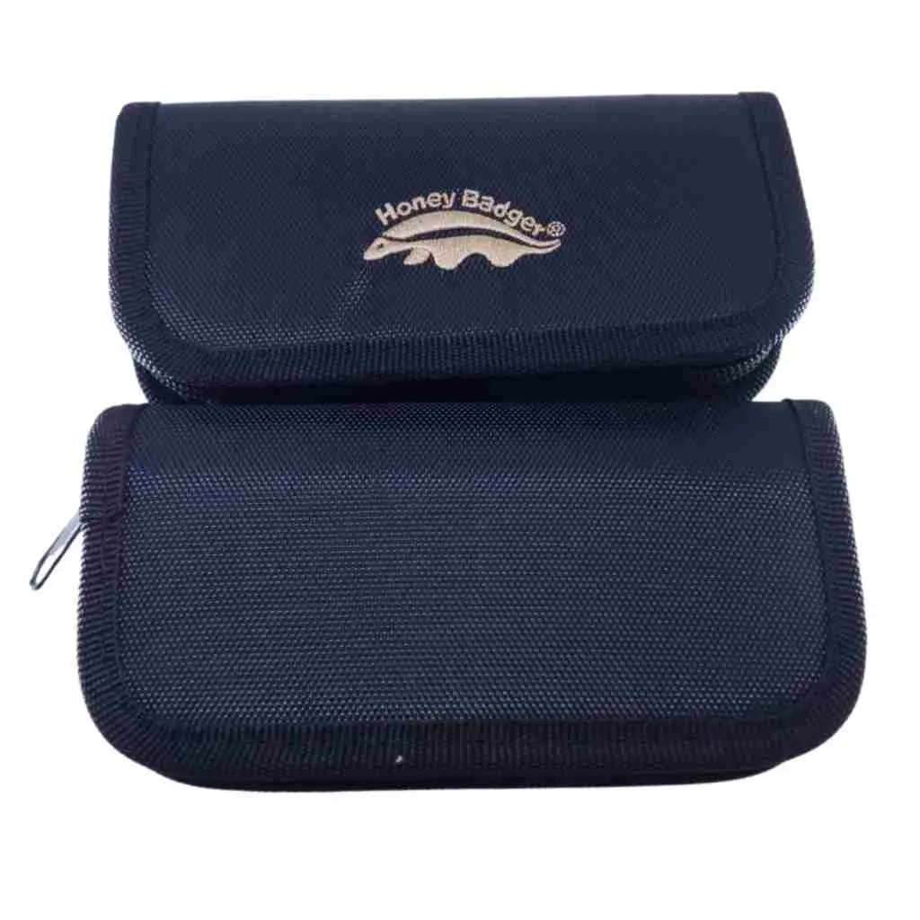 Honey Badger Nylon Zipper Pouch