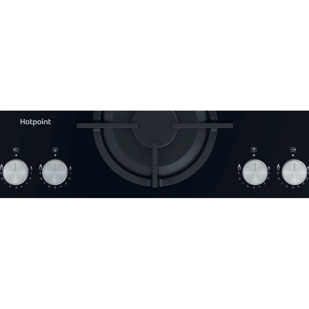 Hotpoint HGS61SBK 60C Gas Hobs Black