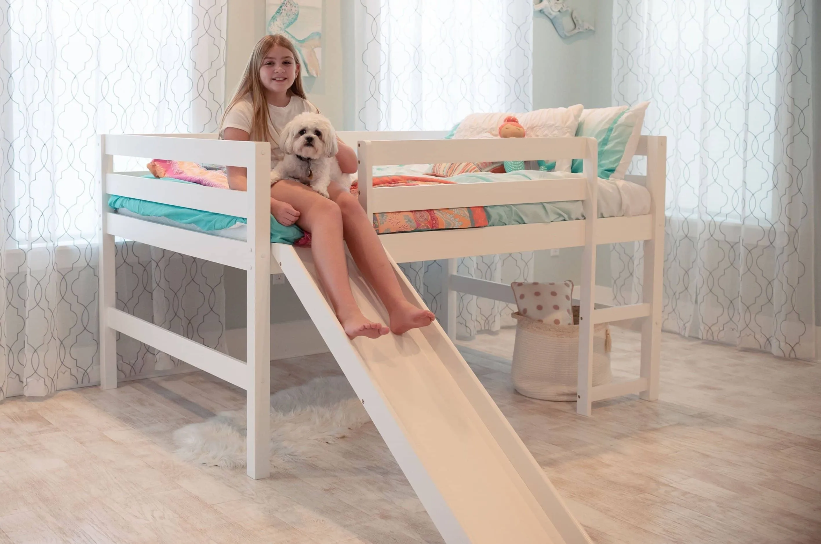 Hudson Full over Twin Bunk Bed with Slide