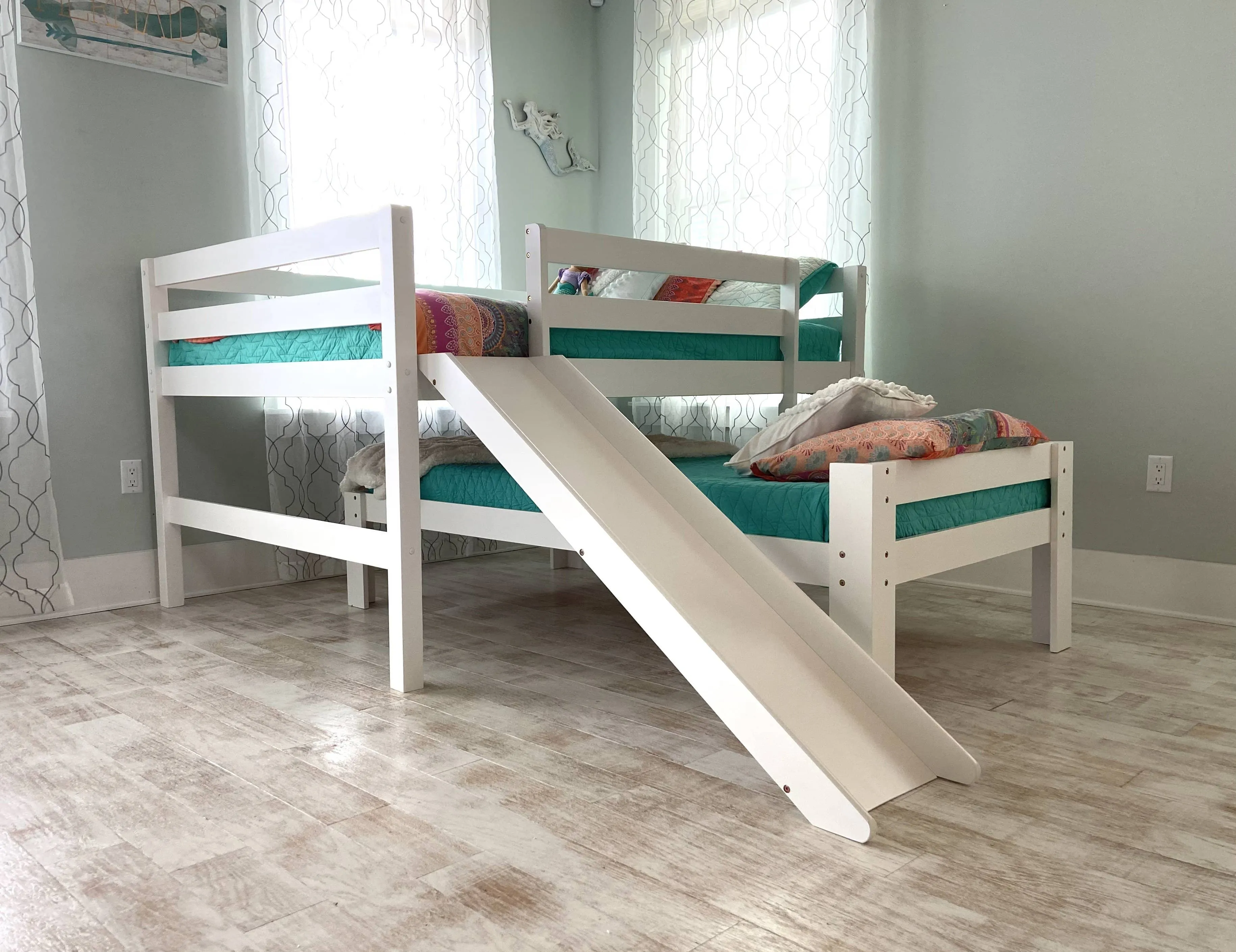 Hudson Full over Twin Bunk Bed with Slide