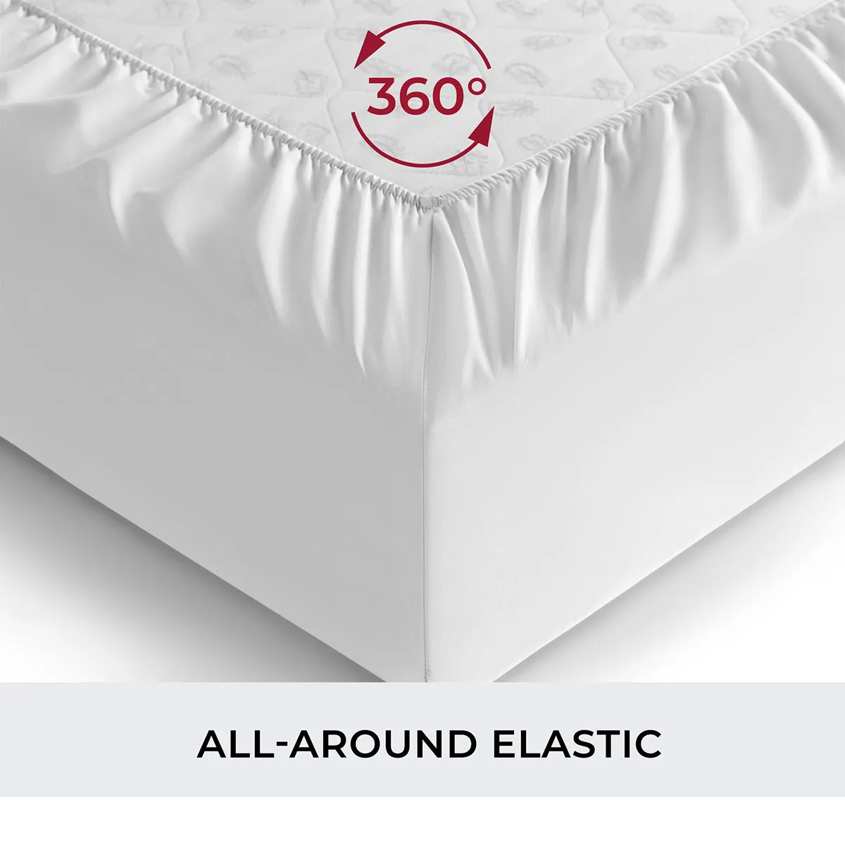 Iconic Microfiber Fitted Sheet (Light Colors)