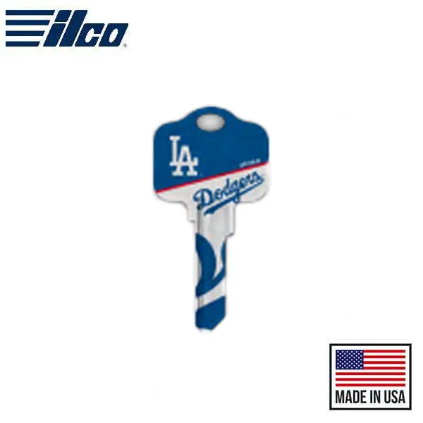 Ilco - MLB TeamKeys - Key Blank - Los Angeles Dodgers - SC1 (5 Pack)